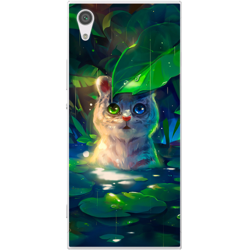 Чехол Uprint Sony Xperia XA1 G3116 / XA1 Dual G3112 White Tiger Cub