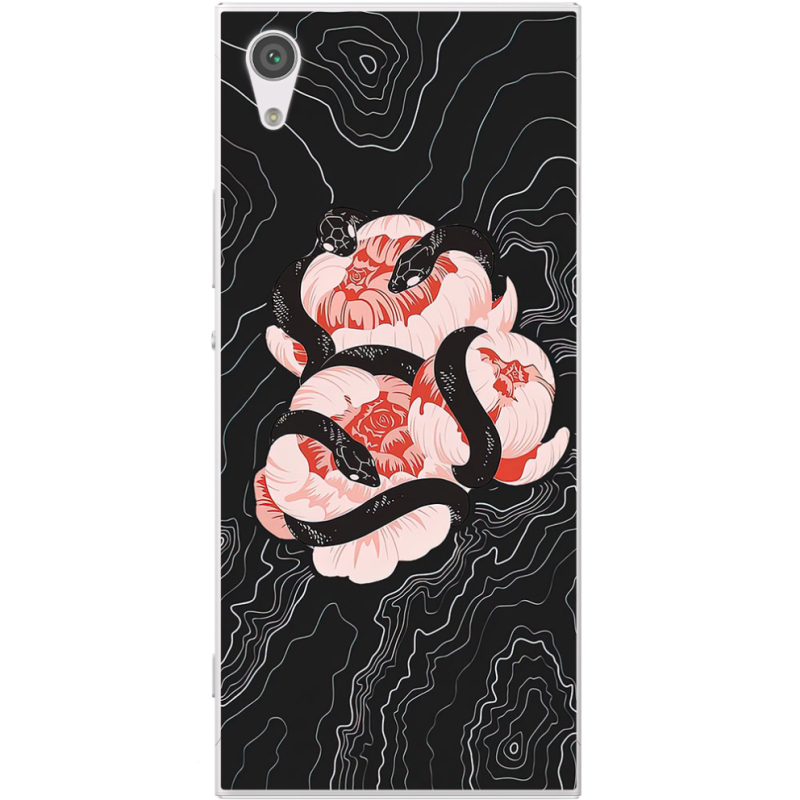 Чехол Uprint Sony Xperia XA1 G3116 / XA1 Dual G3112 Snake Rose