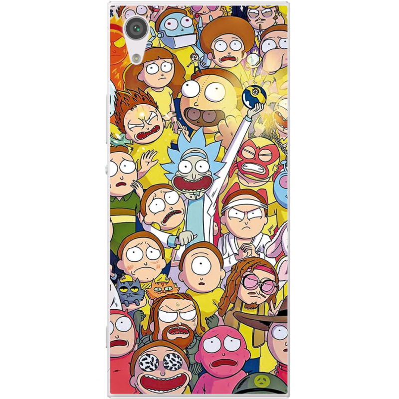 Чехол Uprint Sony Xperia XA1 G3116 / XA1 Dual G3112 Rick and Morty