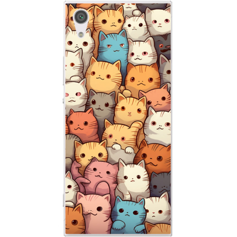 Чехол Uprint Sony Xperia XA1 G3116 / XA1 Dual G3112 Котики муркотики