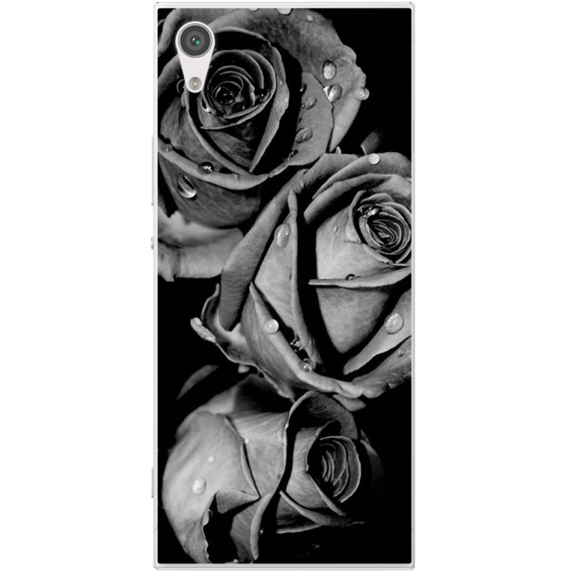 Чехол Uprint Sony Xperia XA1 G3116 / XA1 Dual G3112 Black and White Roses