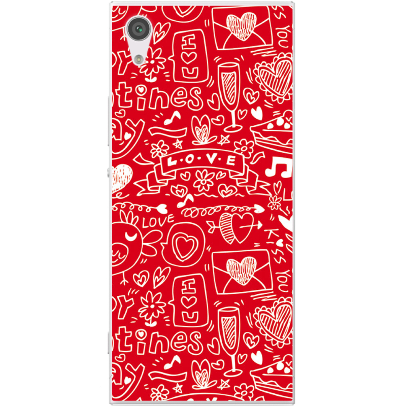 Чехол Uprint Sony Xperia XA1 G3116 / XA1 Dual G3112 Happy Valentines