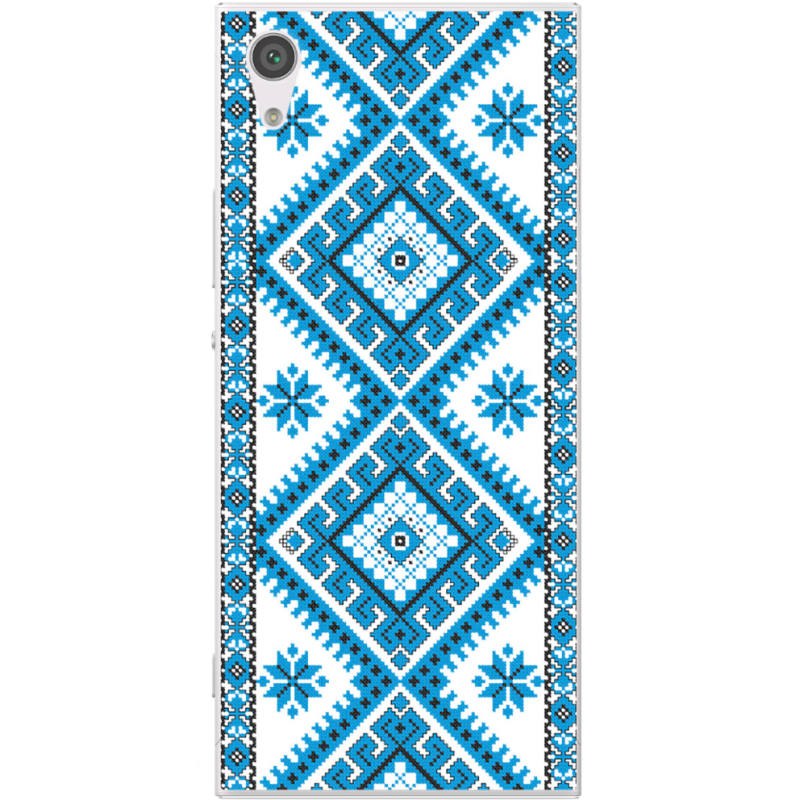 Чехол Uprint Sony Xperia XA1 G3116 / XA1 Dual G3112 Блакитний Орнамент