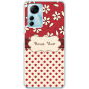 Чехол BoxFace ZTE Blade A72s Именной Polka Dots