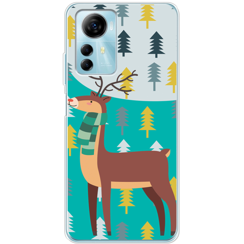 Чехол BoxFace ZTE Blade A72s Foresty Deer