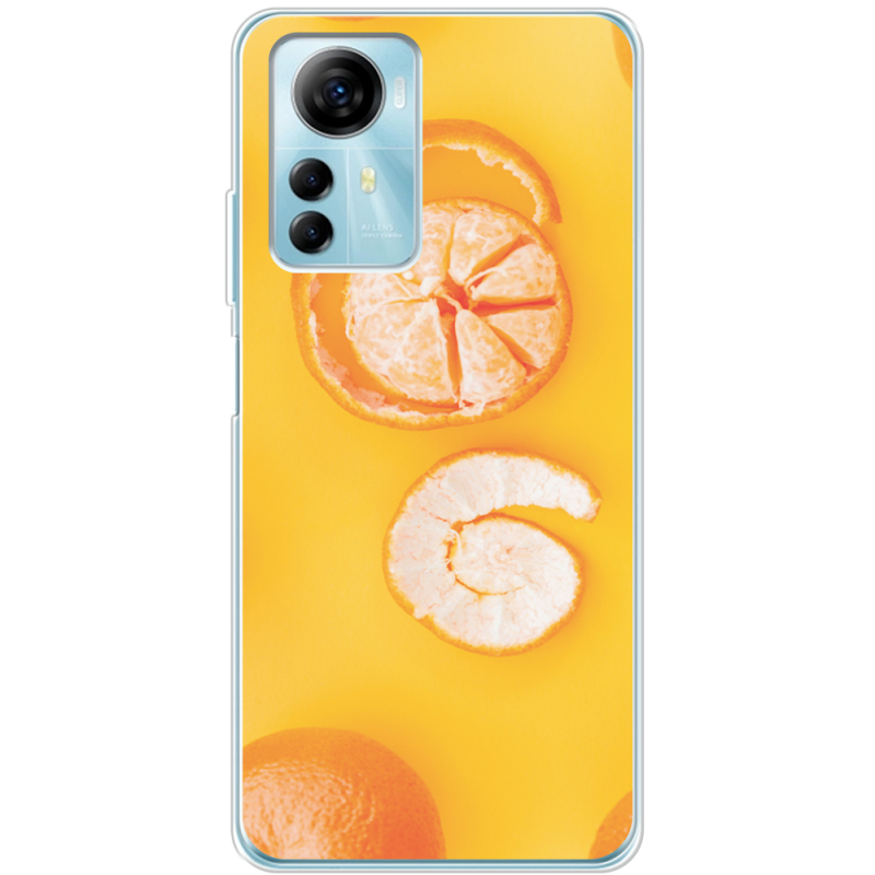 Чехол BoxFace ZTE Blade A72s Yellow Mandarins