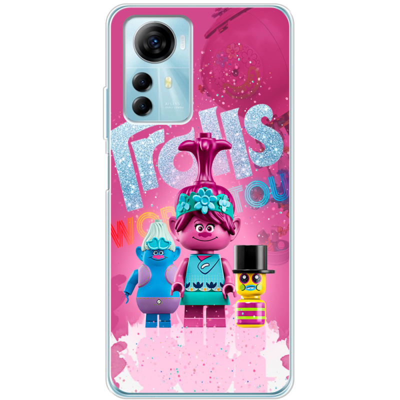 Чехол BoxFace ZTE Blade A72s Lego Trolls