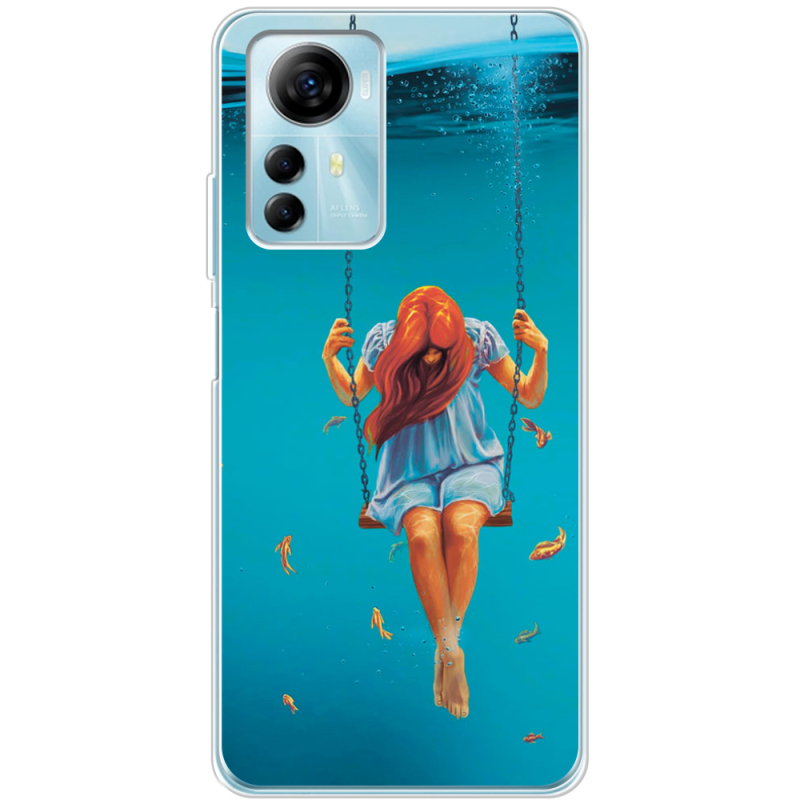 Чехол BoxFace ZTE Blade A72s Girl In The Sea