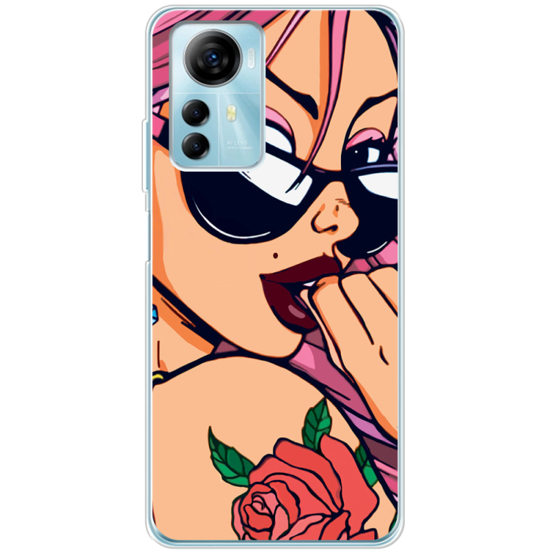 Чехол BoxFace ZTE Blade A72s Pink Girl