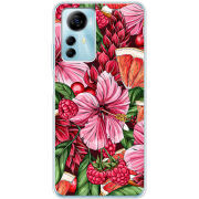 Чехол BoxFace ZTE Blade A72s Tropical Flowers