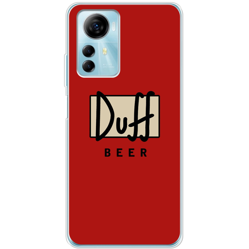 Чехол BoxFace ZTE Blade A72s Duff beer