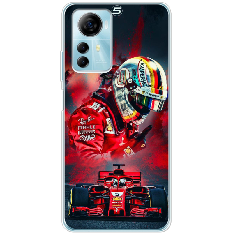 Чехол BoxFace ZTE Blade A72s Racing Car