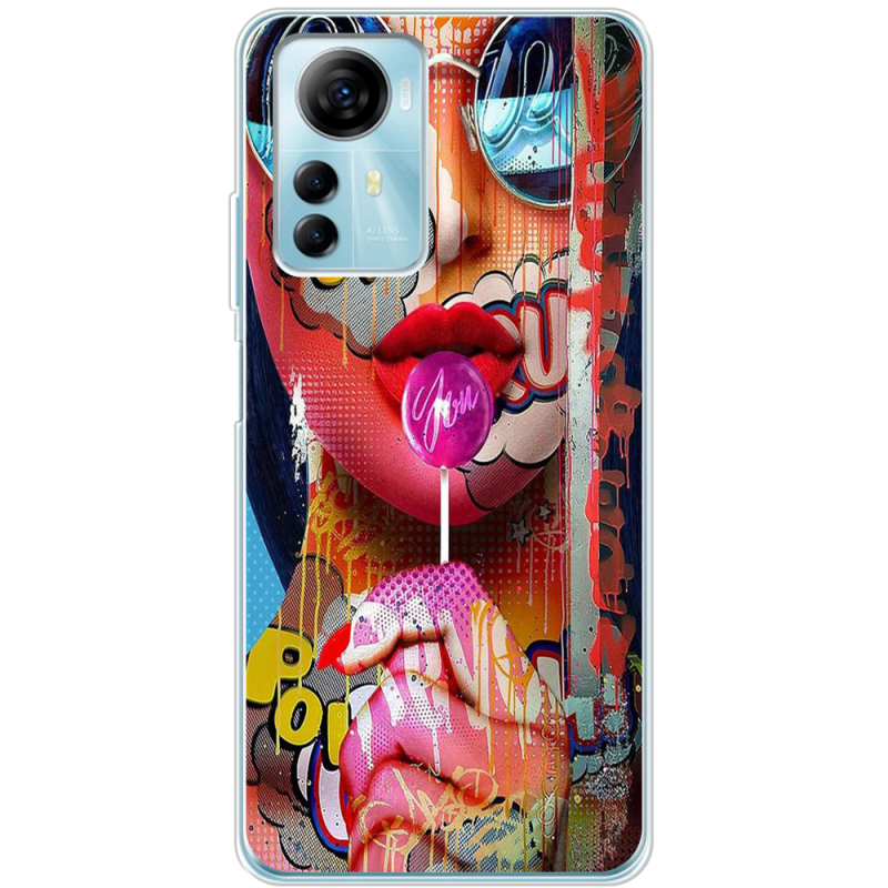 Чехол BoxFace ZTE Blade A72s Colorful Girl