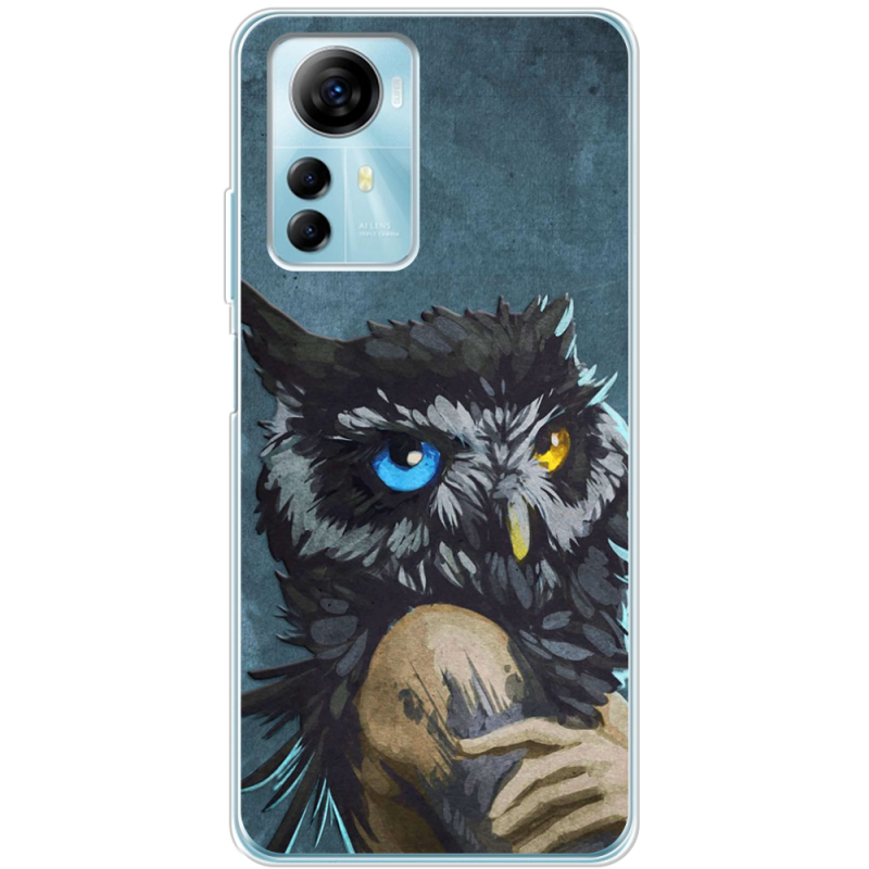 Чехол BoxFace ZTE Blade A72s Owl Woman