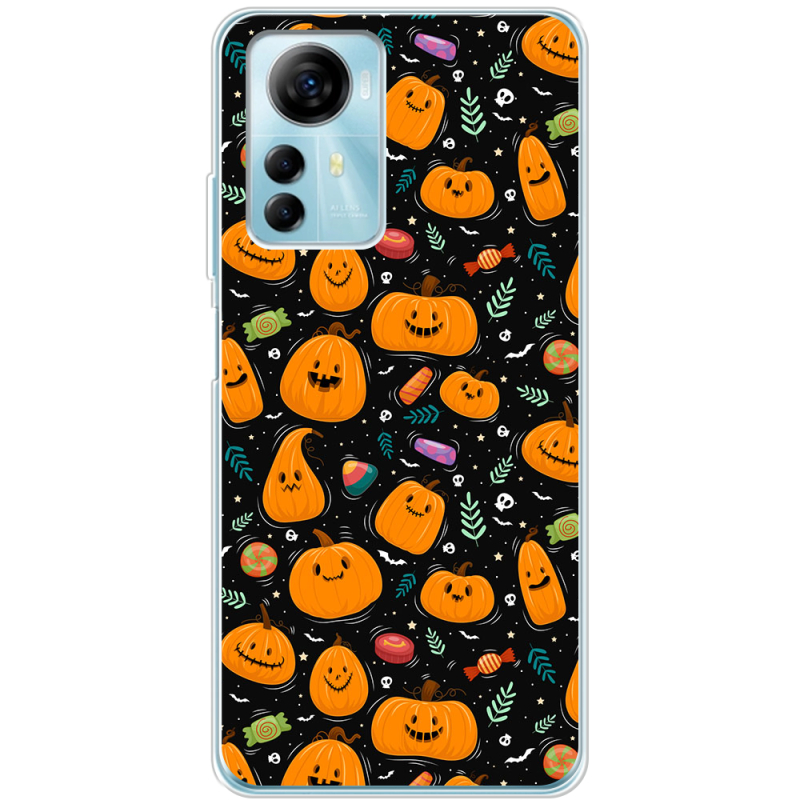 Чехол BoxFace ZTE Blade A72s Cute Halloween