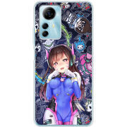 Чехол BoxFace ZTE Blade A72s Overwatch D.VA