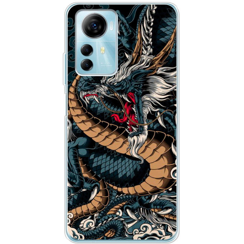 Чехол BoxFace ZTE Blade A72s Dragon Ryujin