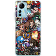 Чехол BoxFace ZTE Blade A72s Avengers Infinity War