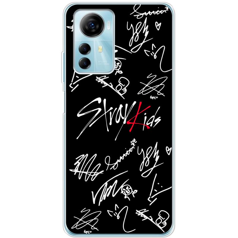 Чехол BoxFace ZTE Blade A72s Stray Kids автограф