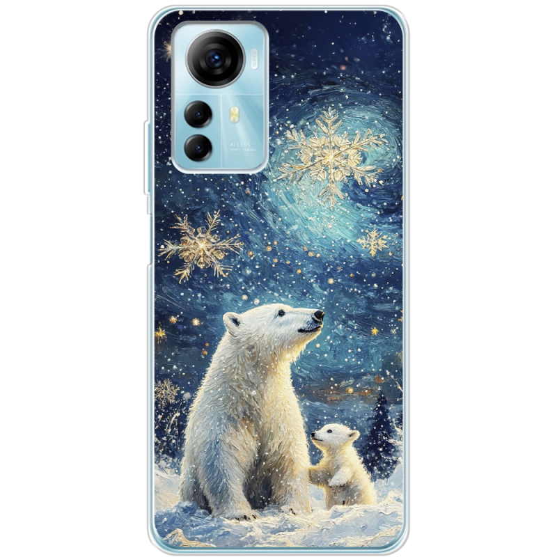 Чехол BoxFace ZTE Blade A72s Північні ведмеді