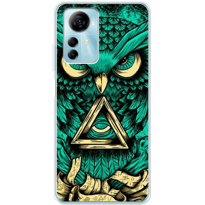 Чехол BoxFace ZTE Blade A72s Masonic Owl