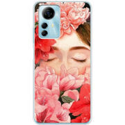 Чехол BoxFace ZTE Blade A72s Girl in Flowers