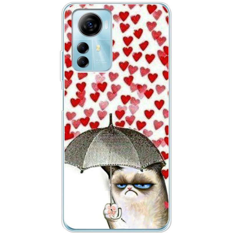 Чехол BoxFace ZTE Blade A72s Raining Hearts