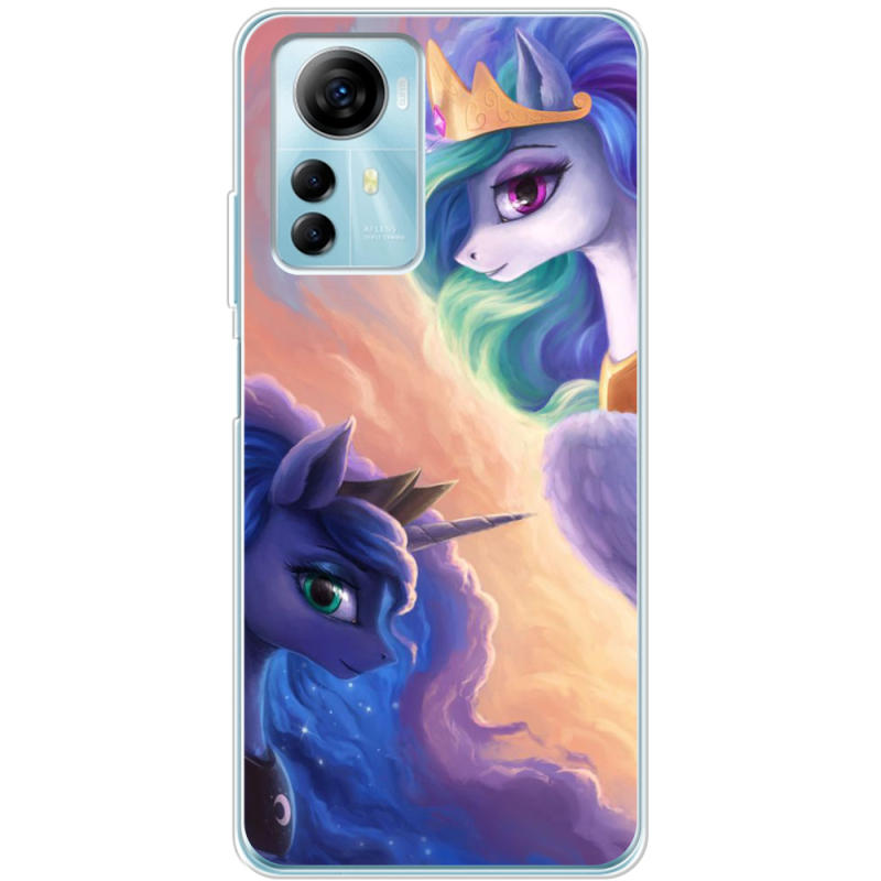 Чехол BoxFace ZTE Blade A72s My Little Pony Rarity  Princess Luna