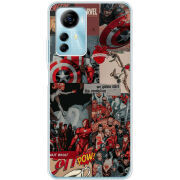 Чехол BoxFace ZTE Blade A72s Marvel Avengers