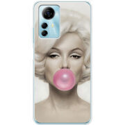 Чехол BoxFace ZTE Blade A72s Marilyn Monroe Bubble Gum