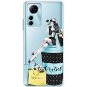 Прозрачный чехол BoxFace ZTE Blade A72s City Girl