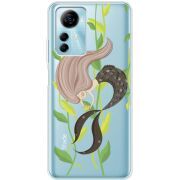 Прозрачный чехол BoxFace ZTE Blade A72s Cute Mermaid