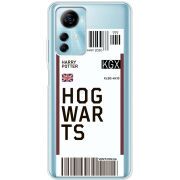 Прозрачный чехол BoxFace ZTE Blade A72s Ticket Hogwarts