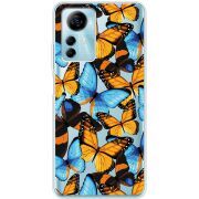 Прозрачный чехол BoxFace ZTE Blade A72s Butterfly Morpho