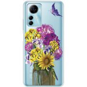 Прозрачный чехол BoxFace ZTE Blade A72s My Bouquet