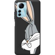 Черный чехол BoxFace ZTE Blade A72s Lucky Rabbit