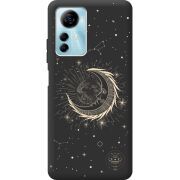 Черный чехол BoxFace ZTE Blade A72s Moon