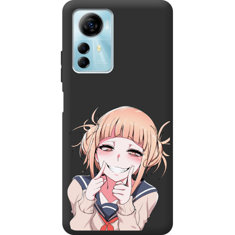 Черный чехол BoxFace ZTE Blade A72s Himiko Toga Smile