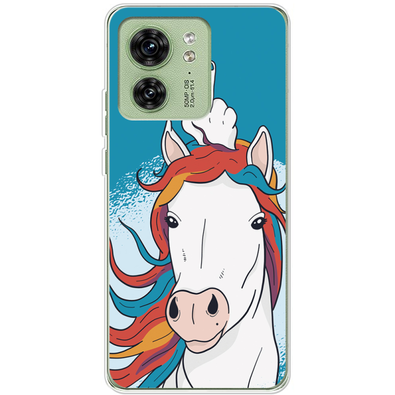 Чехол BoxFace Motorola Edge 40 Fuck Unicorn