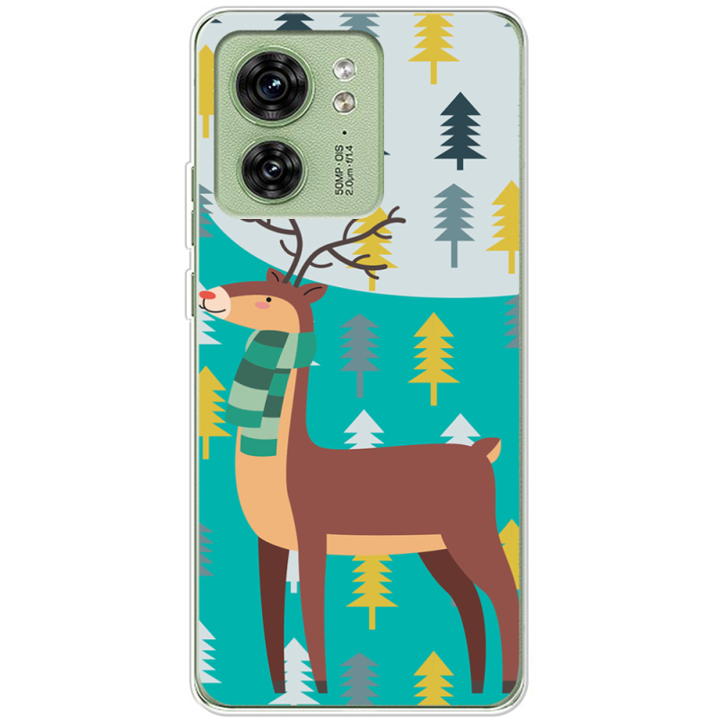 Чехол BoxFace Motorola Edge 40 Foresty Deer