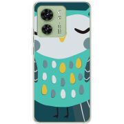 Чехол BoxFace Motorola Edge 40 Green Owl