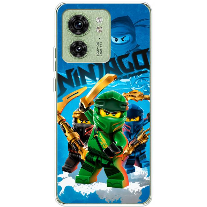 Чехол BoxFace Motorola Edge 40 Lego Ninjago