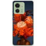 Чехол BoxFace Motorola Edge 40 Exquisite Orange Flowers