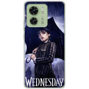 Чехол BoxFace Motorola Edge 40 Wednesday Addams