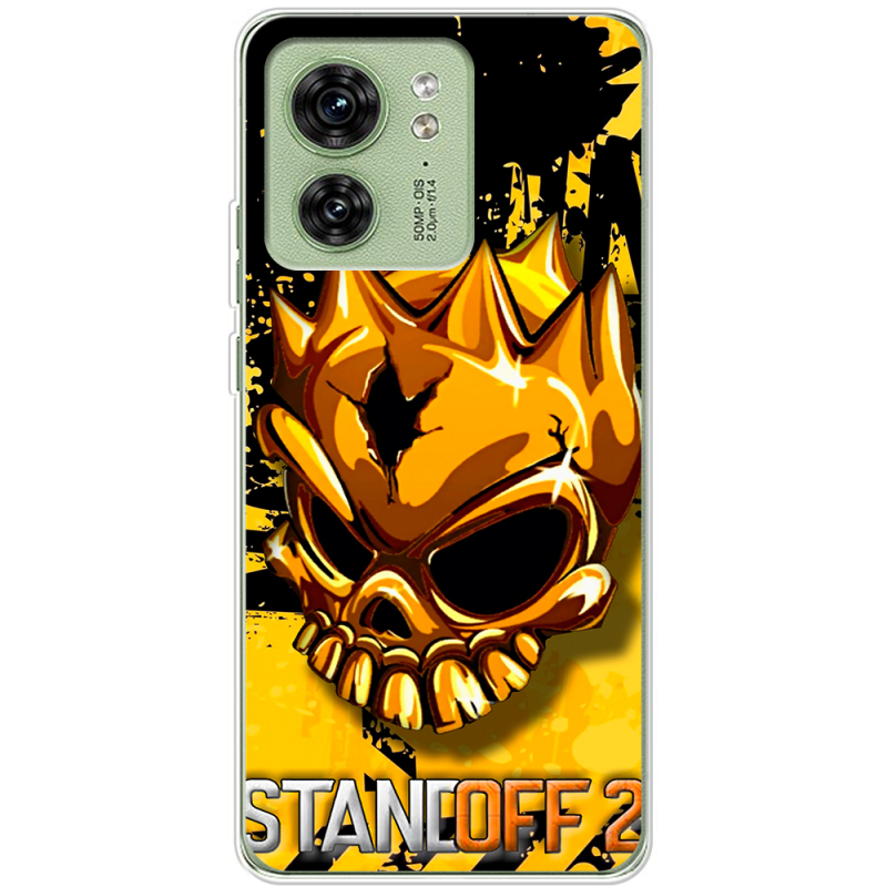 Чехол BoxFace Motorola Edge 40 StandOff 2 gold