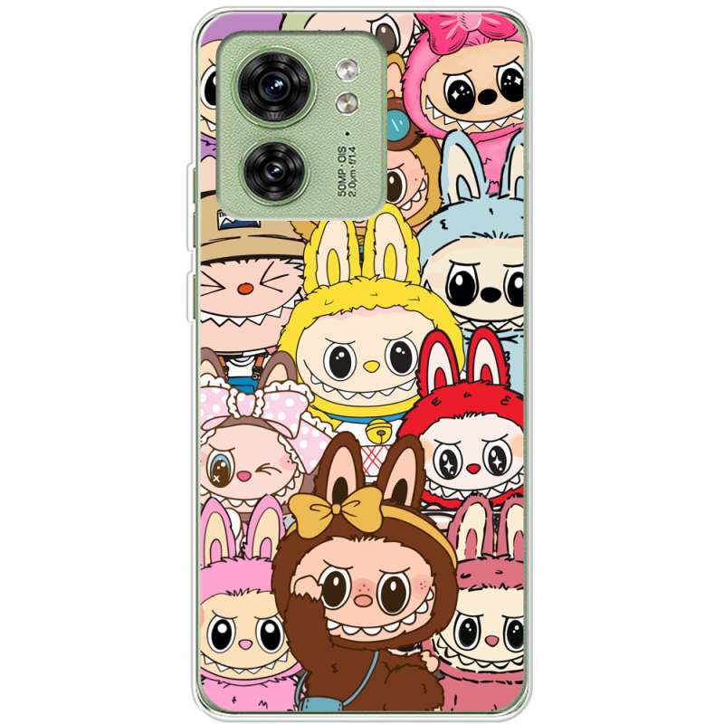 Чехол BoxFace Motorola Edge 40 Labubu