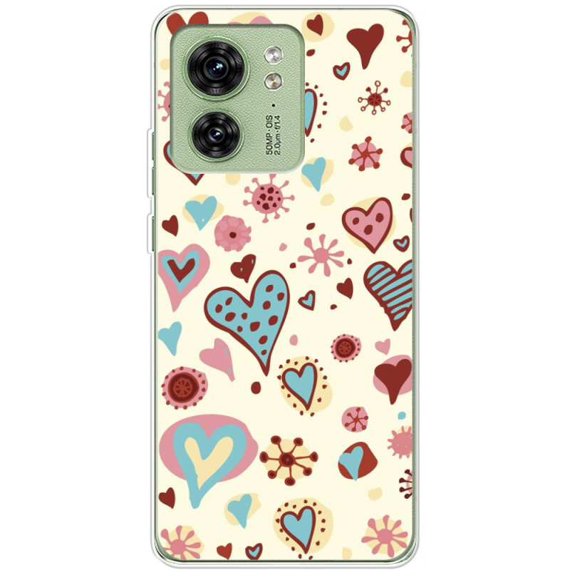 Чехол BoxFace Motorola Edge 40 Be my Valentine