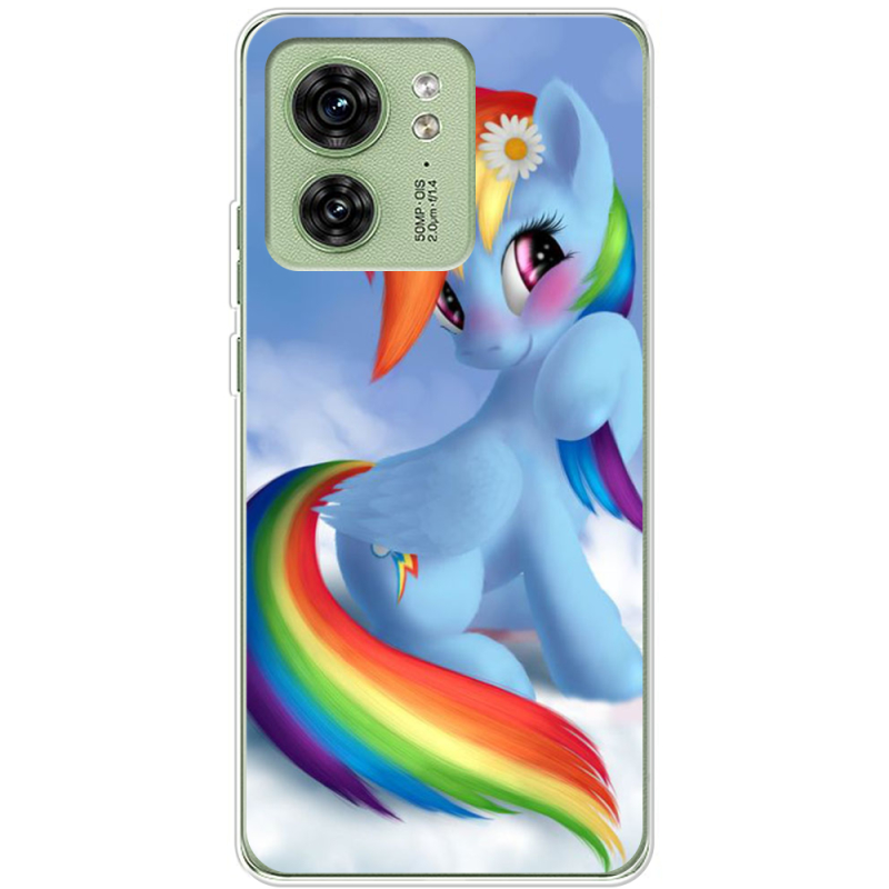 Чехол BoxFace Motorola Edge 40 My Little Pony Rainbow Dash