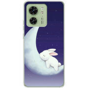 Чехол BoxFace Motorola Edge 40 Moon Bunny