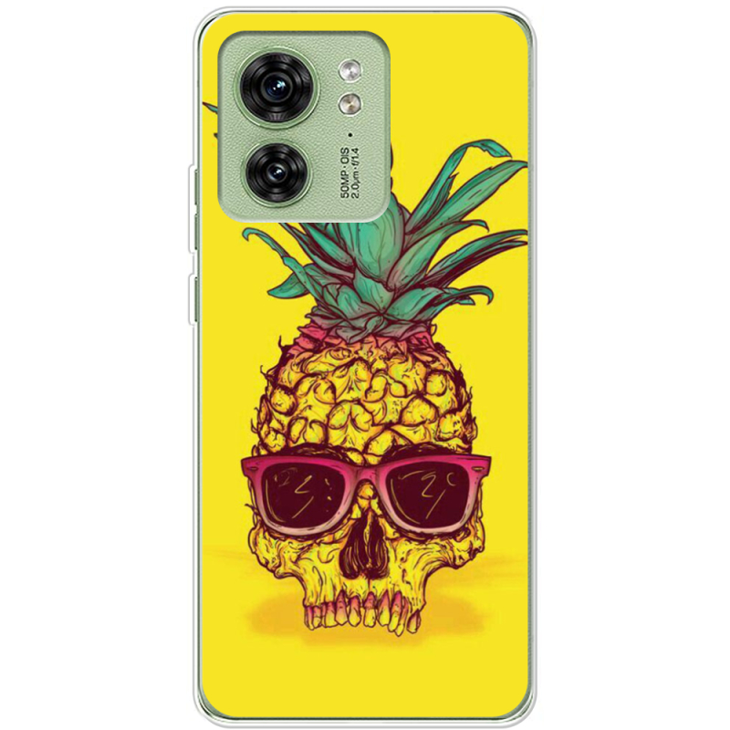 Чехол BoxFace Motorola Edge 40 Pineapple Skull